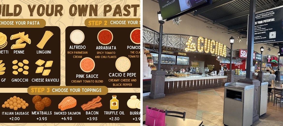 La Cucina Menu
